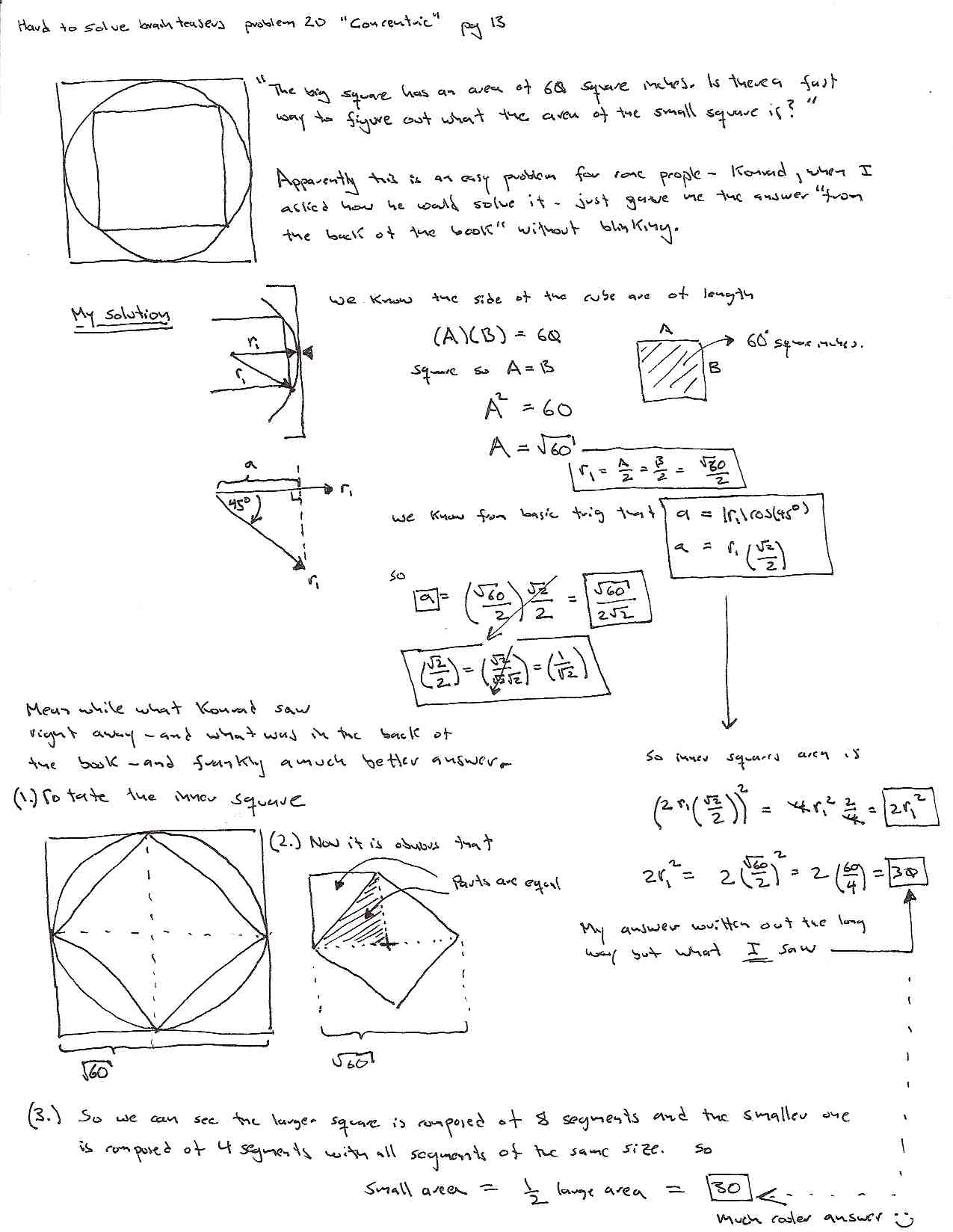 Aaron Toneys Homepage Puzzles and Brain Teasers Geometry Square